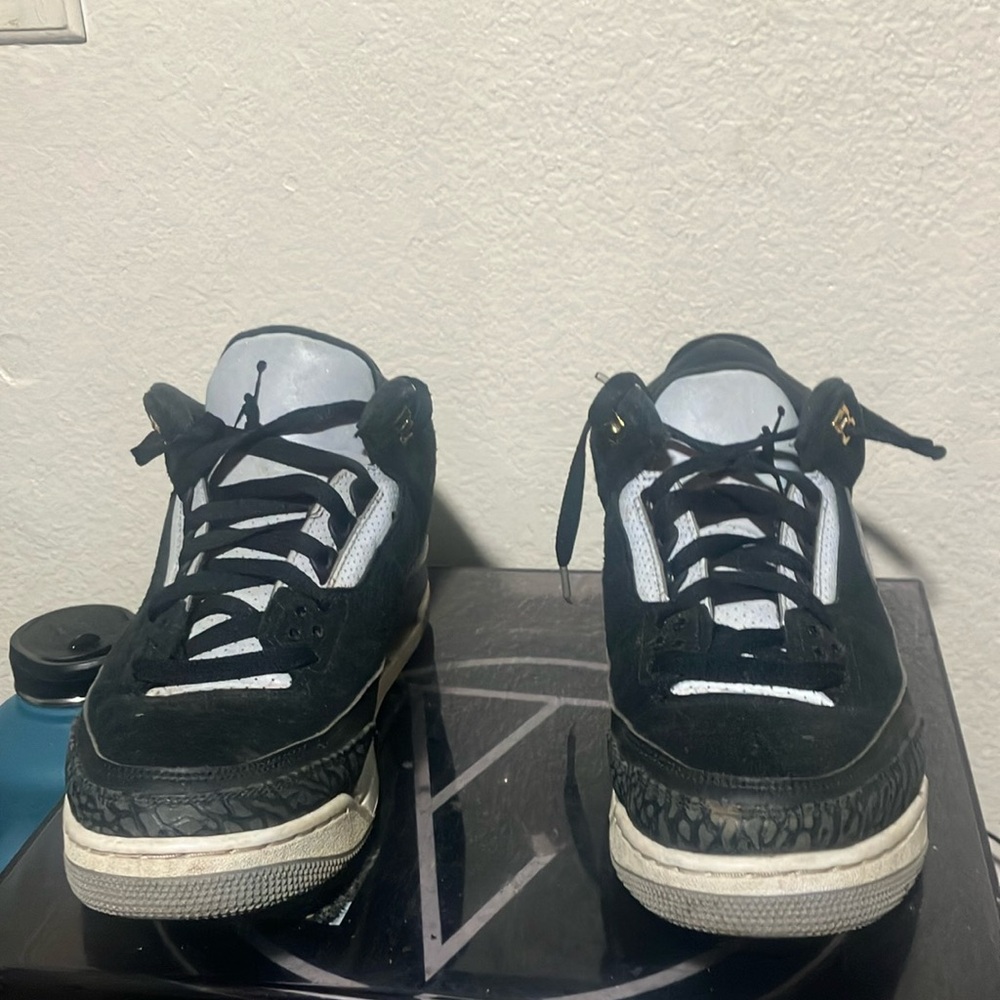 Air Jordan Black and White Sneakers